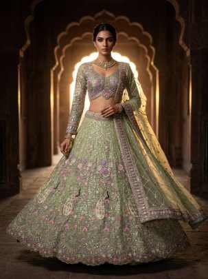Rangsetu Presenthing Bridal Wear Heay Lehenga